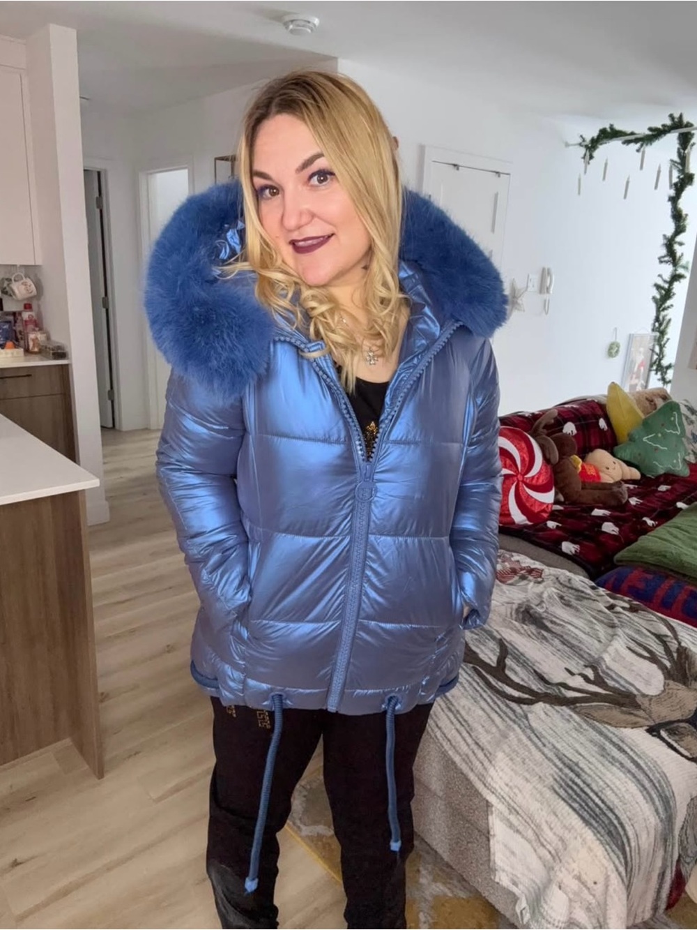 Jacket Women Blue New L Beautiful